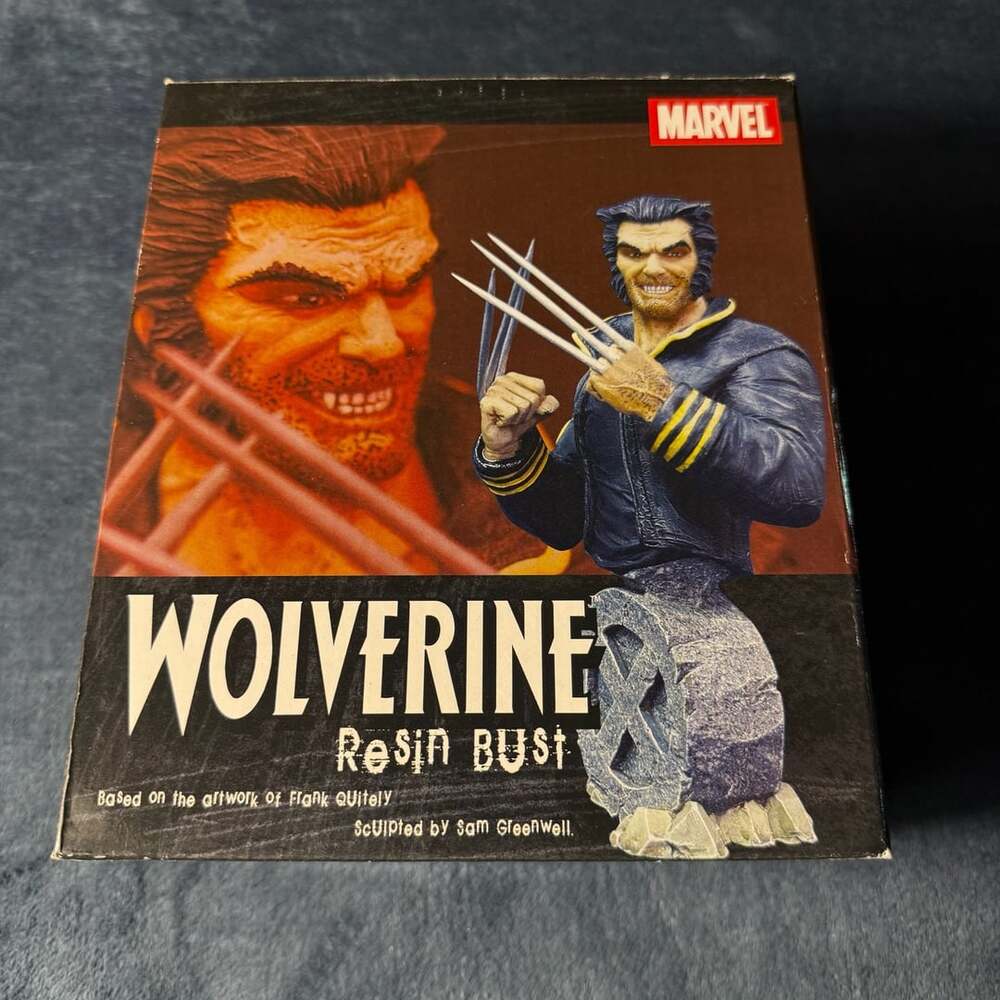 Diamond Select Wolverine Resin Bust Frank Quitely